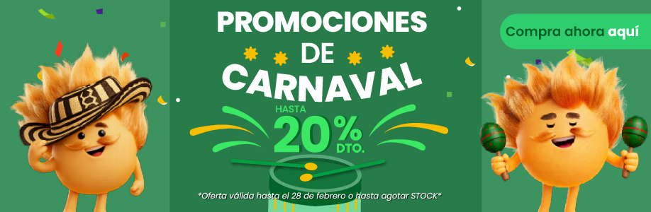 Promociones de carnaval, descuentos